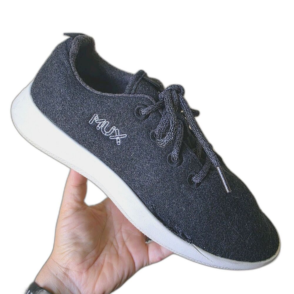Allbirds MUX Wool Runners Mens Sneakers Shoes Dark Gray Lace Up Size US 10